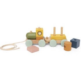 Resim Trixie Ahşap Mini Tren Seti Oyuncak 