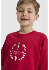 Resim U.s. Polo Assn. Erkek Çocuk Kırmızı Pijama Takım 50326863-vr030 