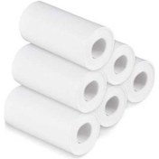 Resim Pazly 57mm Termal Yazıcı Kağıdı - 6 Rulo, Beyaz, Etiket Yazıcıları & Anında Fotoğraf Makineleri İçin 