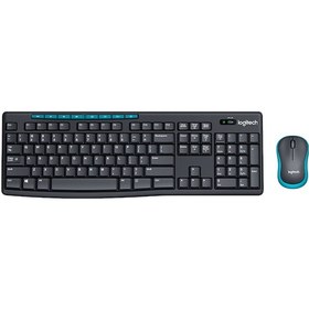 Resim Logitech MK275 Kablosuz Q Klavye Mouse Seti 