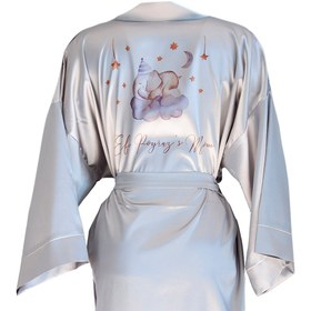 Resim GRİ DÜZ KOL SABAHLIK - XL / Maxi Boy (130 cm) 