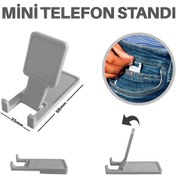 Resim Hergele Masaüstü Mini Cep Telefon Standı - Cep Telefon Tutucu - 