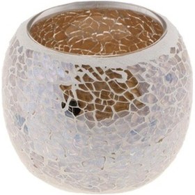 Resim Zcjb Fas Mozaik Cam Dilek Mum Çay Işığı Tutucu Mumluk 3-65825 