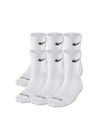 Resim Nike Dri-fit Cushioned Crew Orta Boy Erkek Çorap Beyaz Sx4446-... 