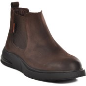 Resim Bulldozer Kahve Nubuk Hakiki Deri Erkek Chelsea Bot 260042 M 