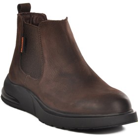 Resim Bulldozer Kahve Nubuk Hakiki Deri Erkek Chelsea Bot 260042 M 