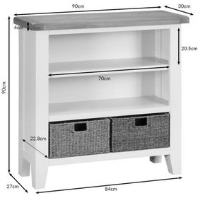 Resim Masifart_Mobilya Masifart Mory Kısa Kitaplık 