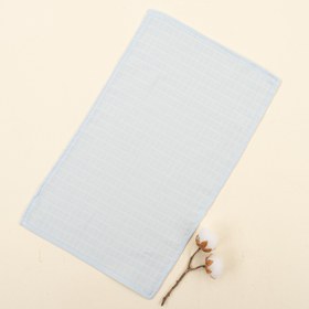 Resim 5'li Omuz Mendili Set - Bebe Mavisi Muslin - Mavi Güneş 