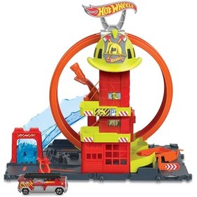 Resim Hot Wheels Çember Pistli İftaiye İstasyonu HKX41 