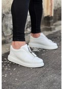 Resim Wg010 Beyaz Cilt Erkek Casual Ayakkabı Beyaz 