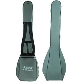 Resim Midex CS-122 Uzun Sap Saz Bağlama Gigbag Çantası Kılıfı Kalın Soft Case 