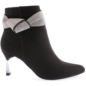 Resim Dgn K100-22k Kadin Silver Taşli Topuklu Bot K100-1710-R1680 Siyah 