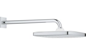 Resim Grohe Tempesta 250 Cube Tepe Duşu Seti 380 Mm, Tek Akışlı - 26687000 Krom 