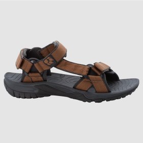 Resim Jack Wolfskin 4019021 Lakewood Ride Sandal M Brown Black Erkek Sandalet Kahverengi 