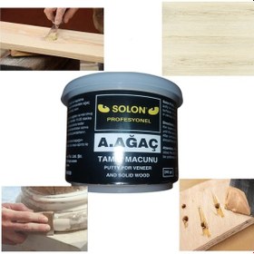 Resim Çok Amaçlı Ahşap Parke Masa Sehpa Çizik Çok Amaçlı Tamir Dolgu Macunu Akçaağaç 240 Gr 