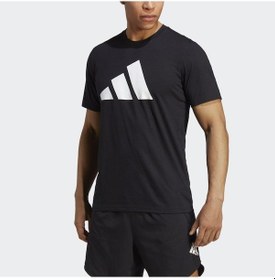 Resim Adidas Tr-Es Fr Logo Tee Erkek Spor Tişört - Ib8273 Siyah 