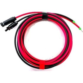Resim Mc4 Soketli 5+5 Toplam 10 Metre 6mm Solar Kablo 