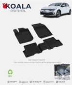 Resim Volkswagen Golf 8 Tfsı Uyumlu Otomatik 2021 Ve Sonrası Sahler 4,5d Oto Paspas 