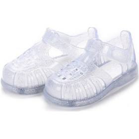 Resim Tongxida İgor Tobby Glitter Sandalet Çocuk, Bilezikli S10308, Renkli, Transpar Çok Renkli Çok Renkli 