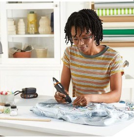 Resim Worx Wx746.9 Makerx 20v Profesyonel Sıcak Mum Silikon Tabancası + 