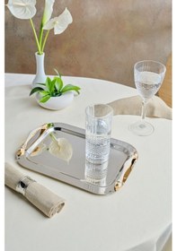 Resim Karaca Mine Çelik Tepsi 30 Cm 