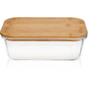 Resim Perotti Locky Bamboo Saklama Kabı - 1000 ml 