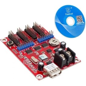 Resim Powermaster Ux4 TF-A6U 4'lü USB LED Panel Kartı (4x8) 