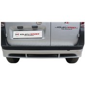 Resim Peugeot Bipper Arka Tampon Altı Telli Fiber/astarlı 2008 Ve Sonrası 