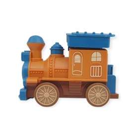 Resim Colezium Oyuncak Tren Işıklı Sesli Bas Gitsin 14CM - Mavi - 8068A 