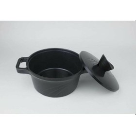 Resim Bordain Alüminyum Tencere 20 Cm Siyah D-bor20c 