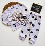 Resim Bebek Pijama Takımı Köpekçik 2'li 
