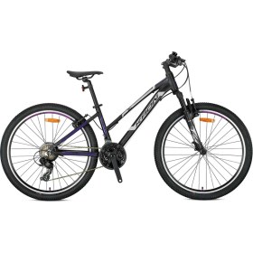 Resim Kron Xc 75 26 Jant Mtb Lady - 14' - 21 Vites - V.brake - Mat Siyah/bej-Mor- 