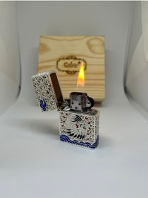 Resim Chief Özel Kabartmalı Benzinli Çakmak 