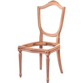 Resim Bendegan Kupa Oymalı Tornalı Sandalye 