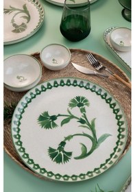 Resim Kütahya Porselen 14 Parça 6 Kişilik Kahvaltı Takımı Ottoman Elega 417663 Çok Renkli 