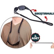 Resim Skygo ModaCar Savino 4 Adet Ayarlanabilir Sıkıştırmalı Gözlük İpi 