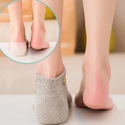 Resim 2'li Set Entegre Düşme ve Kayma Önleyici Silikon Yükseklik Artırıcı Ayakkabı Tabanlıkları Gizli Silikon Yükseklik Artırıcı Ayakkabı Tabanlıkları, Çoklu Boyutlar Mevcut 