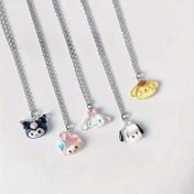 Resim For Kuromi için yetkili, for My Melody için, ve for cinnamoroll için kolye, uzun yumuşak kadın, for My Melody dostluk kemer zinciri, çizgi film tatlı tarzı için. 