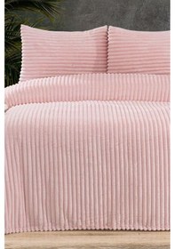 Resim Amila Çift Kişilik 220x240 Cm Yatak Örtüsü Pudra Pudra 