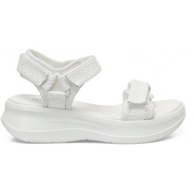 Resim Butigo 24s-060 5fx Beyaz Kadın Spor Sandalet 000000000102008371 Beyaz 