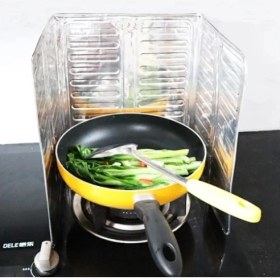 Resim Mercansa Ocak Yağ Koruyucu Alüminyum Paravan 