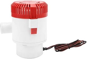Resim Yctze 1-1/2 inç Çıkışlı 12V Sintine Suyu Pompası 3700GPH | Elektrikli Yarı Açık Çarklı Pompa Tekneler Ve Yatlar | Yüksek Verimlilik, Korozyon Önleyici Ve Sessiz | Deniz Sintine Pompası 