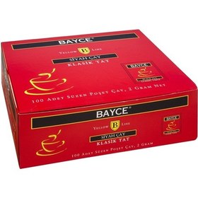 Resim Bayce Klasik Tat Siyah Bardak Poşet Çay 100 x 2 G 