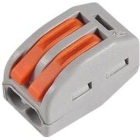 Resim İkili Kablo Birleştirici Klemens Mandallı - 10 Adet 