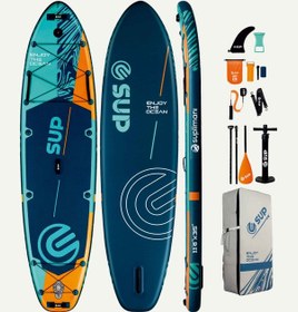 Resim Suplimanı 350x89x15 Supboard Paddle Board Şişme Sörf Tahta Tam Set Sup Board 