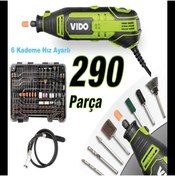 Resim Vido 290 Parça 185W 3.2mm Kalıpçı Taşlama Seti 