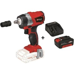 Resim Einhell Tp-Cw 18 Li Bl Akülü Şarjlı Somun Sıkma Kömürsüz 4.0 Ah Starter Kit Güçlü Performans 