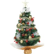 Resim Lijinxu Masaüstü Mini Yılbaşı Ağacı Ofis İç Mekan Ev 60cm-yeşil 