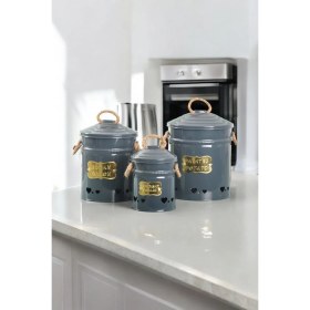 Resim Feyza Design 3 Boy Patates, Soğan ve Sarımsak Saklama Kovası, Dayanıklı Malzeme 