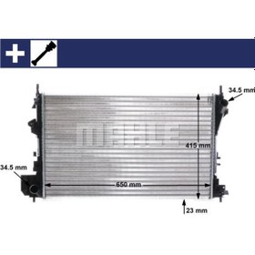 Resim BEHR MAHLE CR40000S (8MK376700-664) Su Radyatoru (Klimali) (Opel: Vectra C 1.6 Z16xe 02-06) 8Mk376700-664 1300244 24418338 8MK376700664 (WA875592) 